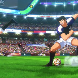 Captain Tsubasa: Rise of New Champions sur PS4, PC et Nintendo Switch.