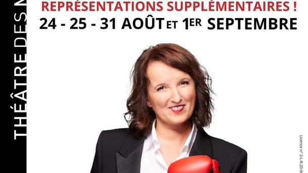 Jeu concours - Anne Roumanoff au Théâtre des Mathurins à Paris les 31 août et le 1er septembre  2025 - Invitations à gagner
