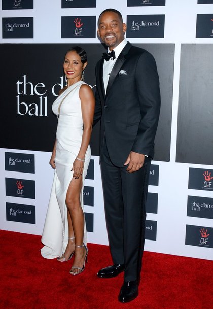 Will Smith et sa femme Jada Pinkett Smith au Diamond Ball