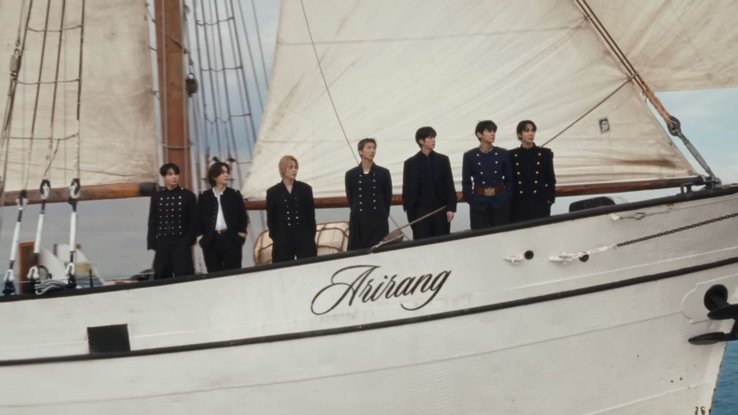 BTS - Clip "SWIM", extrait de l'album "Arirang"
