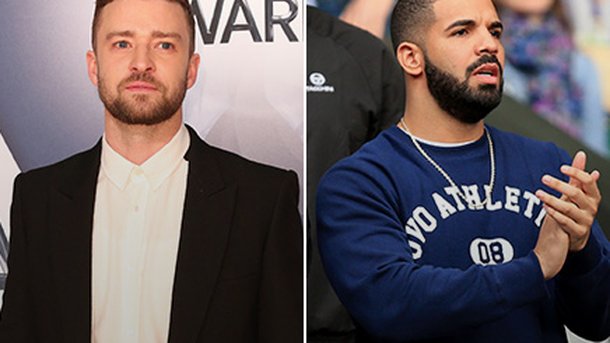 Drake reprend la première place à Justin Timberlake!