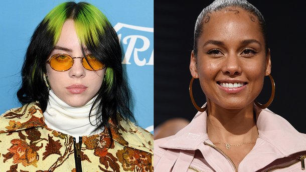 Billie Eilish et Alicia Keys offrent une performance exceptionnelle du hit «Ocean Eyes»!