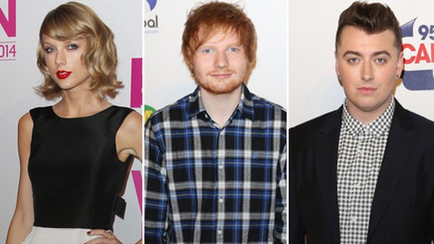 Taylor Swift, Ed Sheeran et Sam Smith : ensemble aux Brit Awards ?