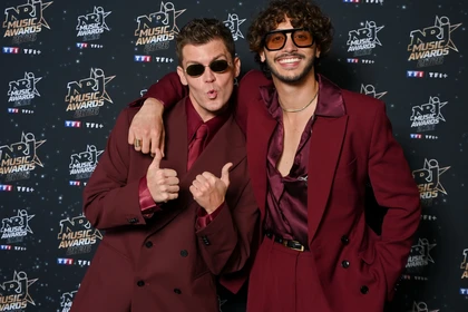 Jamie Miller et Antonio Cipriano - Le photocall - NRJ Music Awards 2026