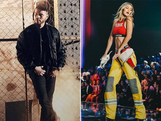 The Weeknd et Gigi Hadid 