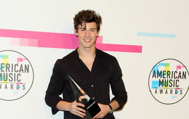 American Music Awards 2017 Press Room held at the Microsoft Thea
