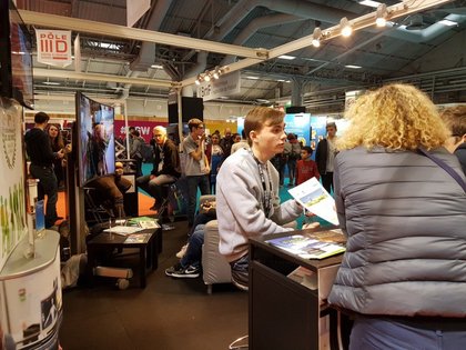 Paris Games Week 2018, c'est donc aussi l'endroit pour affiner ses projets d'orientation professionnelle.