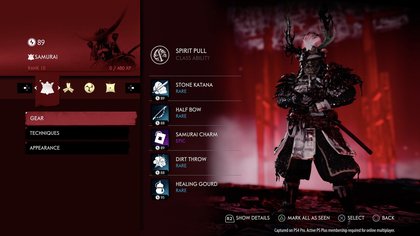 Ghost of Tsushima Legends : le samouraï