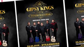 Les Gipsy Kings en concert à Strasbourg