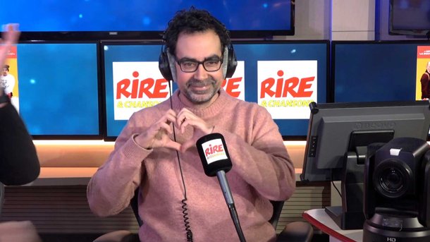 Julien Santini, face à l'équipe du film "Le Clan"