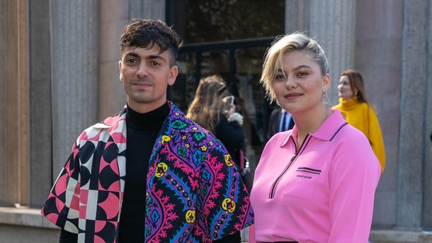 Louane et Florian Rossi en amoureux au ski!