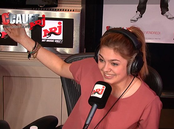 Louane chez Cauet