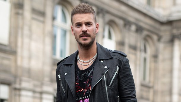 M Pokora dévoile ses premières photos en studio