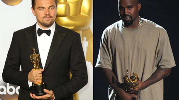 Leonardo DiCaprio : félicité par Kanye West après sa victoire aux Oscars 2016!