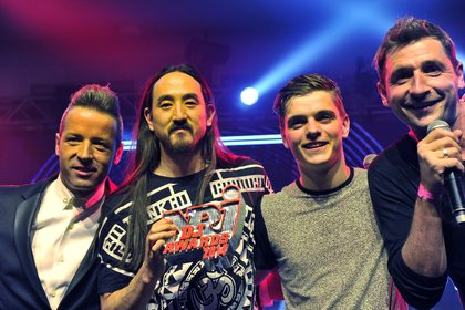 Jay Style, Steve Aoki, Martin Garrix et Kash