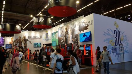 Le stand Square Enix