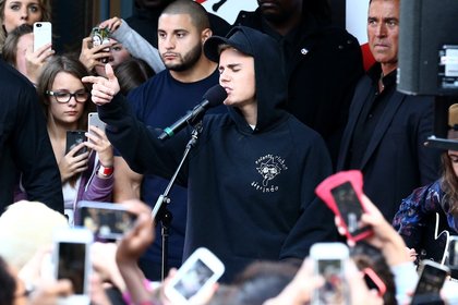 Justin Bieber chez NRJ