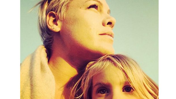 Pink : sa fille, sa fierté