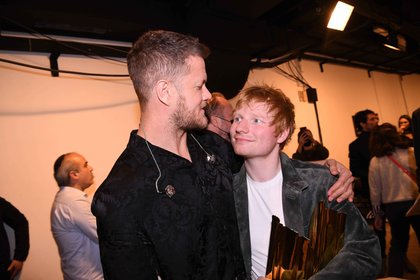 Imagine Dragons et Ed Sheeran - Backstage des NRJ Music Awards 2021