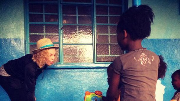 Madonna : au Malawi pour la bonne cause!