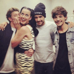 Les One Direction avec Katy Perry à Tokyo
