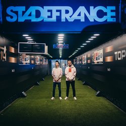 Bigflo & Oli en répétition au Stade de France (Finale TOP 14)