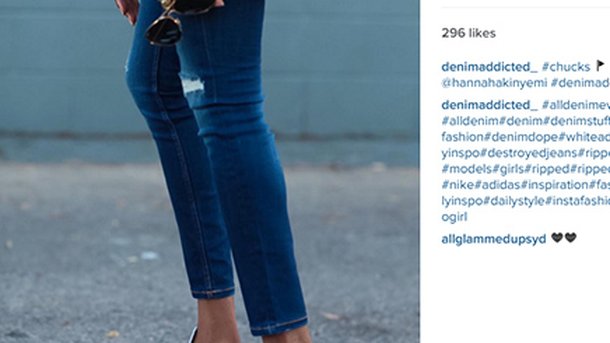 Le jean et la robe noire toujours à la mode !