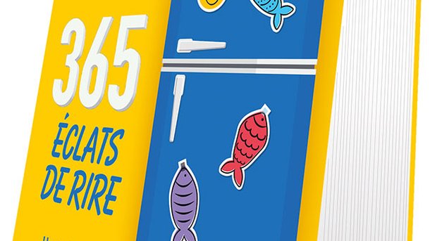 Jeu concours - 365 ECLATS DE RIRE - Magnétic frigo - l'éphéméride aimantée 2024 à gagner