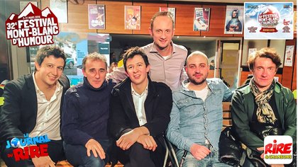 Elie Semoun au festival Mont Blanc d'humour - Journal du rire de Guillaume Pot