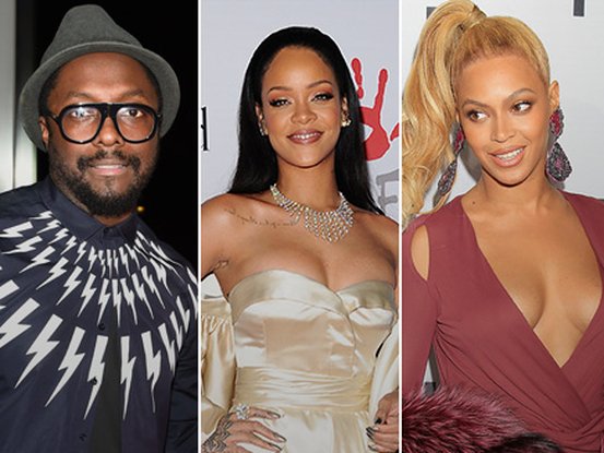 Will.i.am, Rihanna et Beyoncé