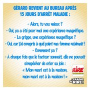 L'arrêt maladie