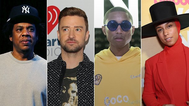 Jay-Z, Justin Timberlake, Alicia Keys… Quels sont les artistes produits par Pharrell Williams?
