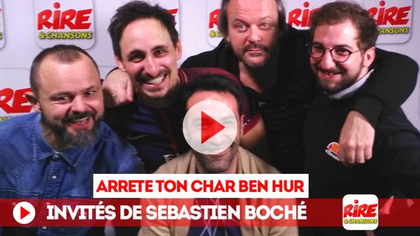 Arrête ton char Ben Hur invité de Sébastien Boché  Jésus la nouvelle religion