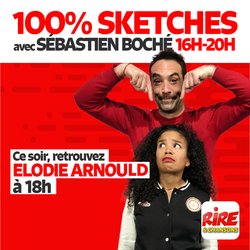 Elodie Arnould à 18h sur Rire & Chansons