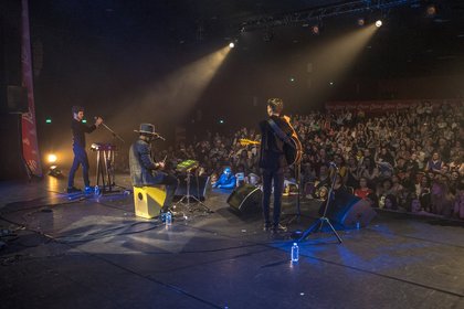 Arcadian ennflamme la salle du Concert privé Pop Love