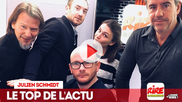 Julien Schmidt - Le top de l'actu - 9 février 2018 - Vidéo - Replay