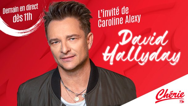 David Hallyday en direct sur Chérie FM avec Caroline Alexy