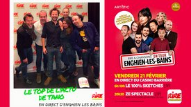Tano à Enghien-les-Bains avec Rire & Chansons
