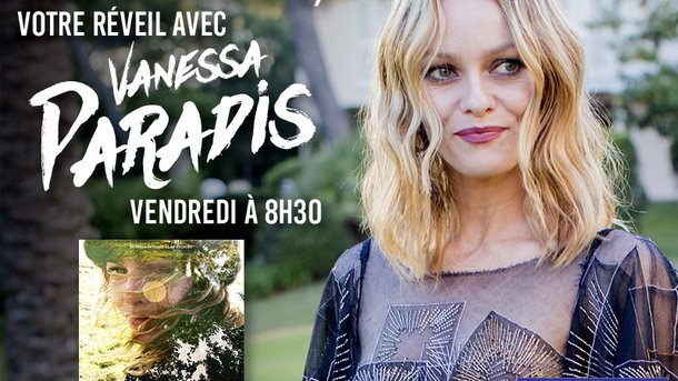 Vanessa Paradis invitée de Philippe et Sandy sur Nostalgie