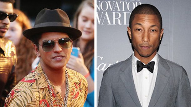 Bruno Mars invite Pharrell Williams
