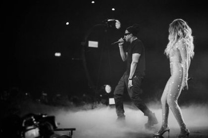 Beyoncé et Jay-z sur scène !