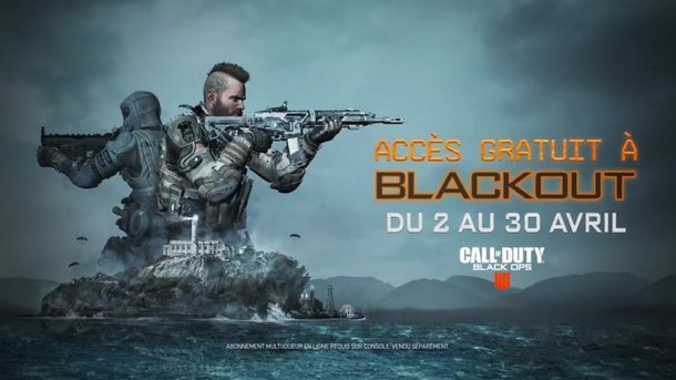 Call Of Duty Black Ops 4 : Blackout gratuit pour tous et carte Alcatraz