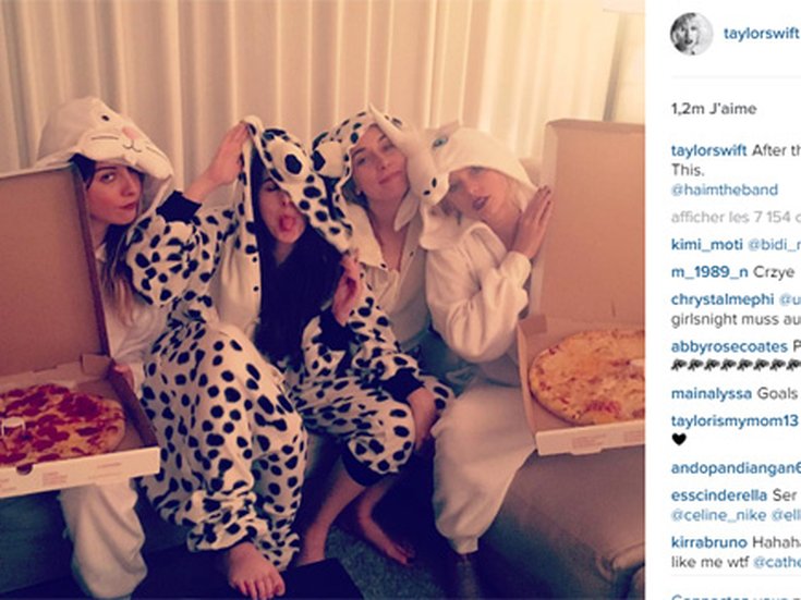 Taylor Swift et Haim 