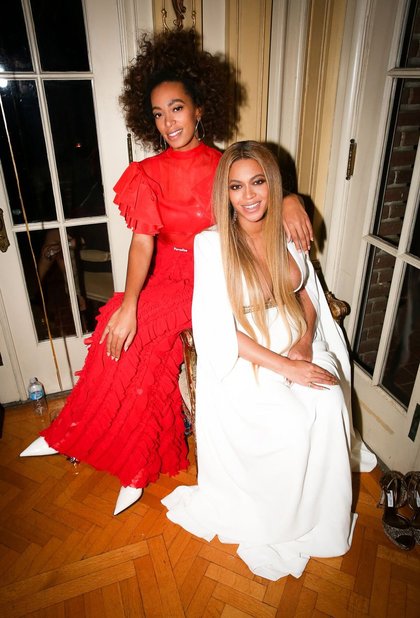 Beyoncé et Solange Knowles