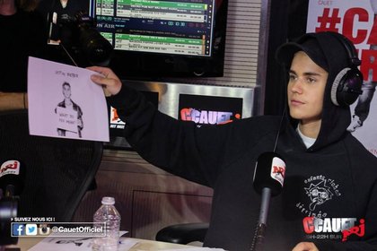 Mercredi 16 Septembre avec JUSTIN BIEBER