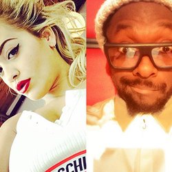 Rita Ora et will.i.am - photomontage