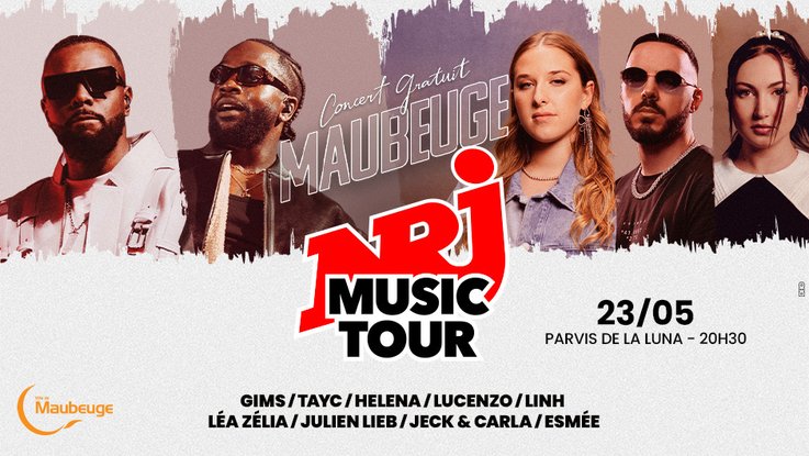 NRJ Music Tour Maubeuge 2025