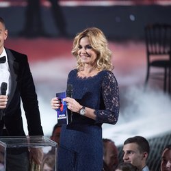 Hatem Ben Arfa et Ingrid Chauvin - Cérémonie NRJ Music Awards 2016