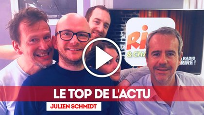Julien Schmidt - Le top de l'actu - 13 avril  2018 - photo - Rire & Chansons