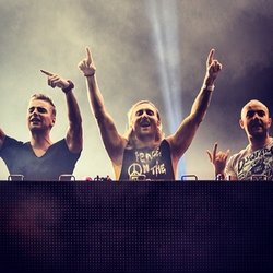 David Guetta: Super moment hier pour présenter BAD avec @showtekmusic
